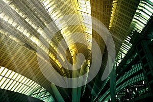 Building,Hong Kong High Speed Rail West Kowloon Terminus photo